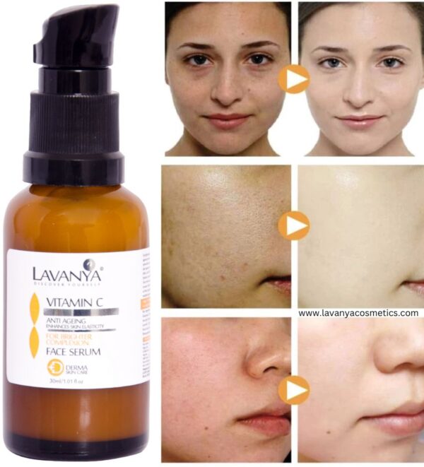 lavanya cosmetics vitamin c serum working