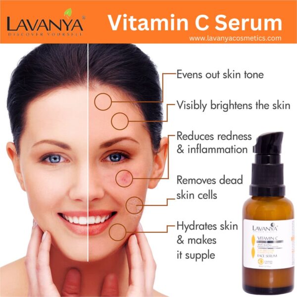 LAVANYA vitamin c serum benefits